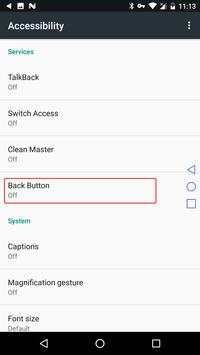 Back Button screenshot 3