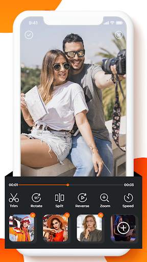 Pic video maker: add music & photos screenshot 1