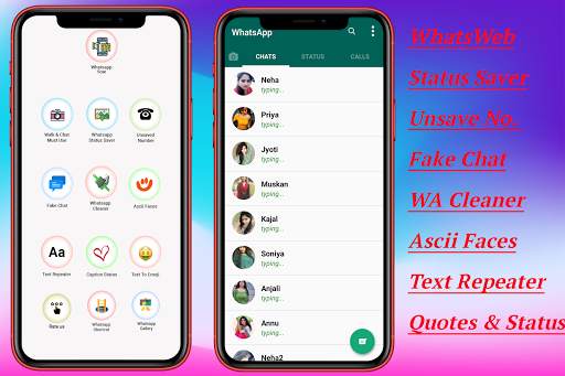 WhatsKey-Whats Web, Fake Chat & tools for WhatsApp screenshot 1
