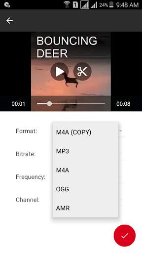 Video to Audio (MP3 AAC OPUS) screenshot 3