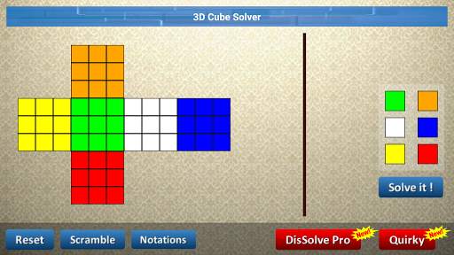 DisSolve - 3D Cube Solver Rubik’S Cube 3x3 Guide screenshot 1