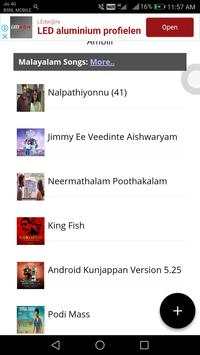 Malayalam songs download screenshot 1