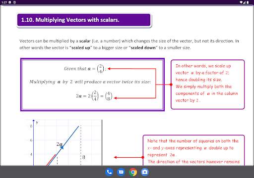 Vectors High School Math скриншот 12