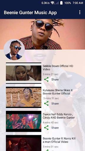 Bennie Gunter Music App screenshot 1