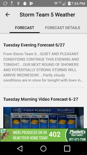 WFRV Storm Team 5 Weather screenshot 2