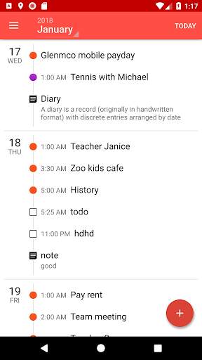 Haroo – Calendar Reminder, Task Scheduler, Note screenshot 2