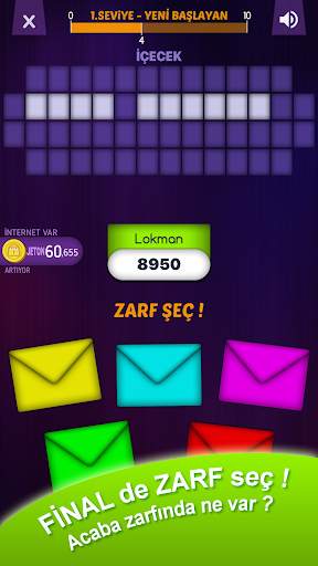 Çarkıfelek Mobil - Finalde Zarf Seç screenshot 3