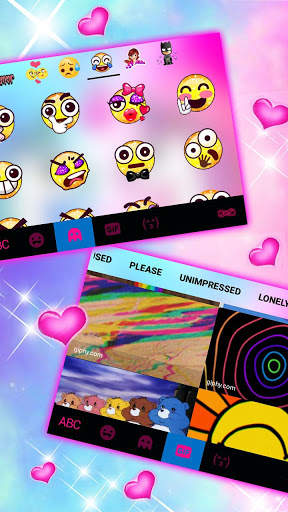 Unicorn Love Keyboard Theme screenshot 4