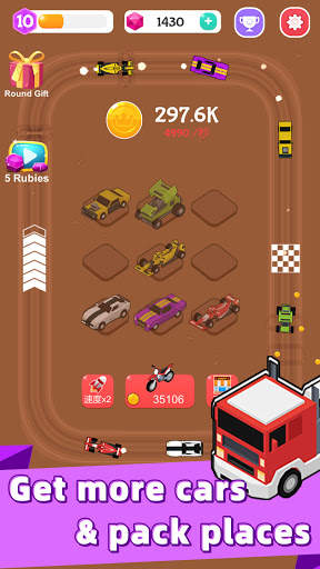 Merge Car Racer - Idle Rally Empire screenshot 8