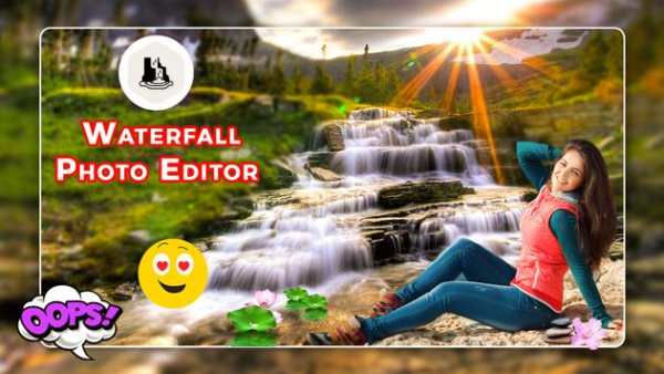 Waterfall Photo Editor - Background Changer screenshot 1