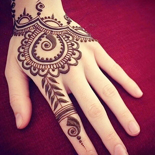 Simple Mehndi Design Image icon