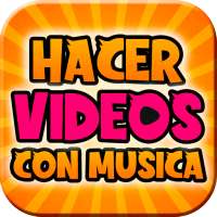 Hacer Videos con Musica Gratis y Fotos Editar Guia logo