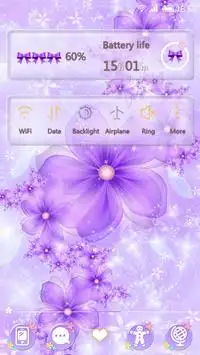 Flowers 91 Launcher Pro Theme screenshot 2