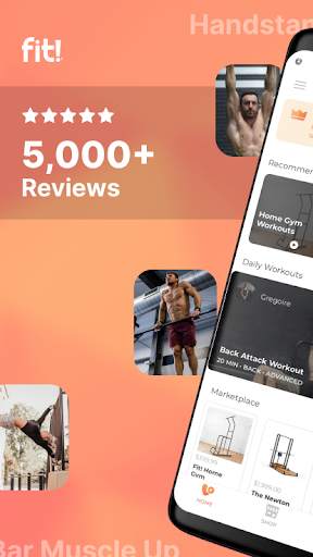 Fit! - the fitness app screenshot 1