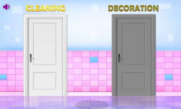 bathroom clean game girls screenshot 1
