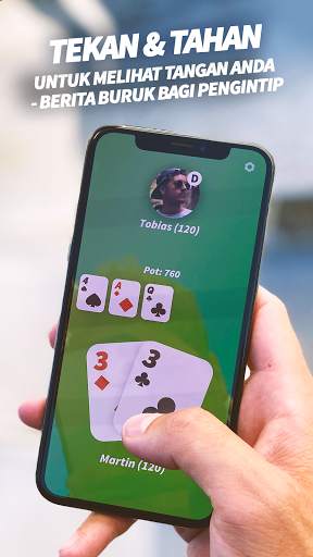 EasyPoker - Poker bersama Teman screenshot 5