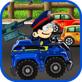 Car Racing Games Kids police icon