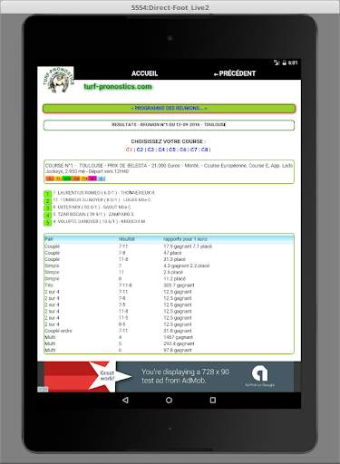 Turf pronostics & partants pmu screenshot 12