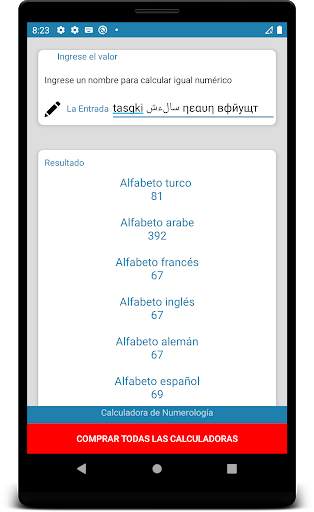 Calculadora Abjad | Numerologia | Ebced screenshot 1