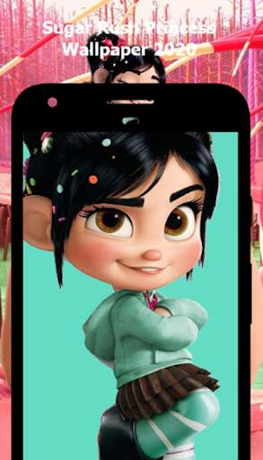 Sugar Rush Princess Vanellope HD Wallpaper screenshot 4