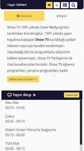 Canlı TV - TV izle screenshot 2