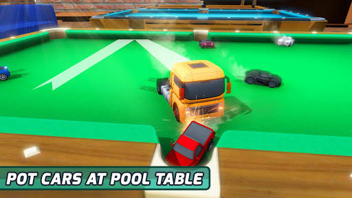Billiard Car Pool Stunts screenshot 3