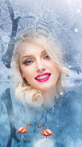 Snow Photo Frames 5 تصوير الشاشة