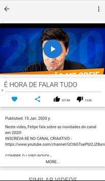 CANAL FELIPE NETO screenshot 3