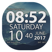 wp clock - Digital Clock أيقونة