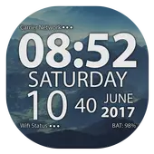 wp clock - Digital Clock أيقونة