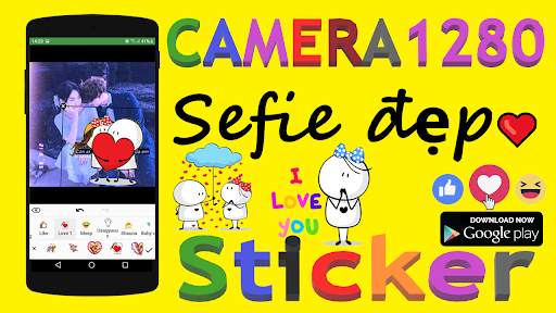 Camera 1280 - Take & edit beautiful photos screenshot 1