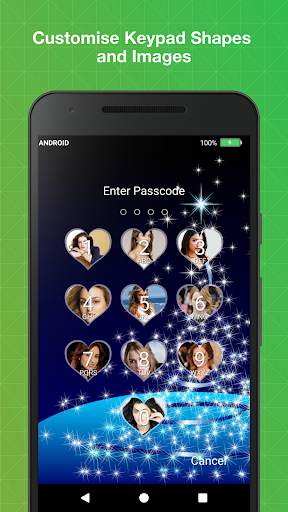 Photo Screenlock-Time Password screenshot 1