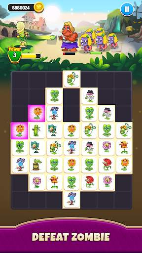 Plant Connect - Zombie Defense screenshot 2