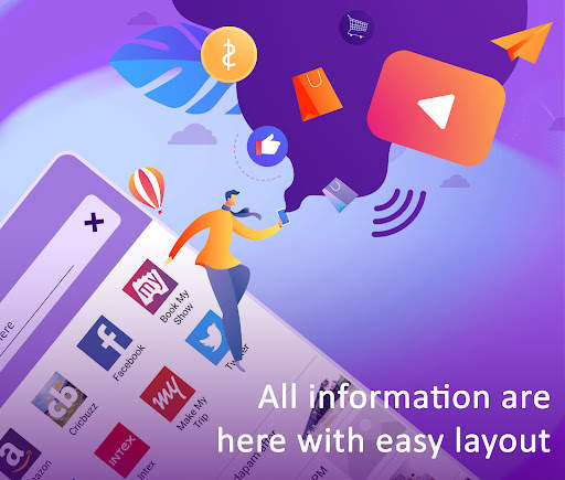 All Social Media Browser- VPN screenshot 3