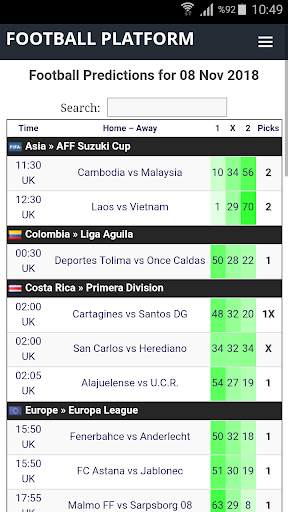 FOOTBALL PREDICTIONS screenshot 3