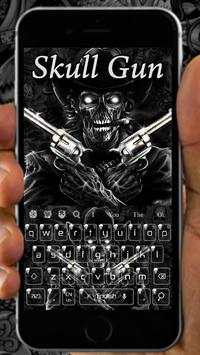 Skull two Gun Keyboard screenshot 2