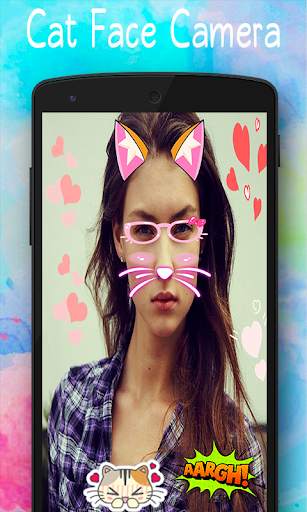 Cat Face Camera Editor - Photo Effect's screenshot 1