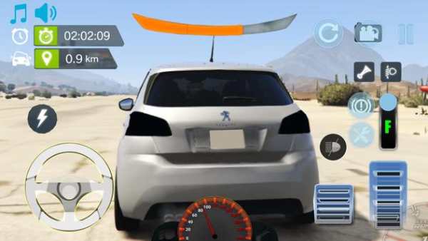 Real City Peugeot Driving Simulator 2019 screenshot 3