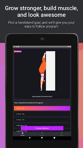 Handstand Journey - Cali Skills screenshot 4