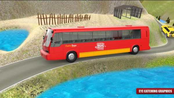 Offroad Bus Mountain Climber Driving Simulator 3D screenshot 3