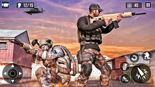 Game Menembak Tentara Baru: Game Menembak 2020 screenshot 4
