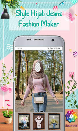 Style Hijab Jeans Fashion Maker screenshot 5