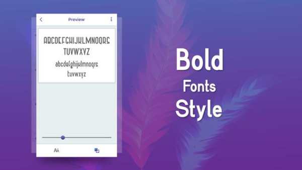 Bold Fonts Style screenshot 5