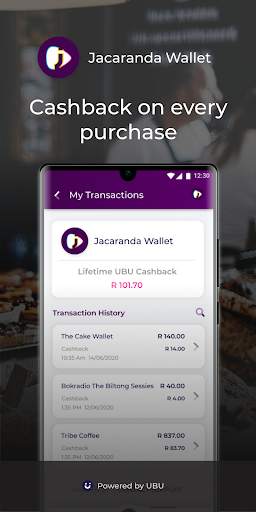 Jacaranda Wallet screenshot 2