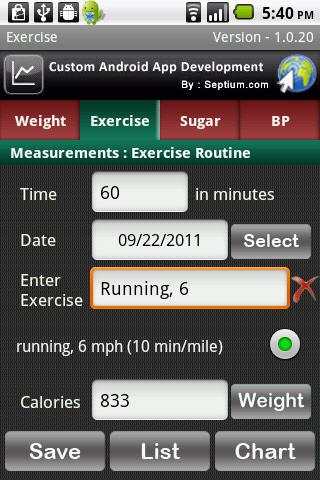 My Health screenshot 3