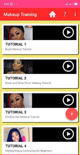 MAKEUP TRAINING 2021 screenshot 4