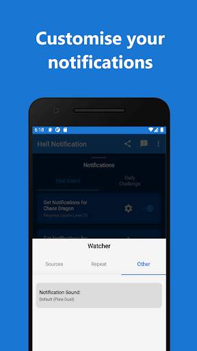 Lords Mobile - Hell Notification screenshot 5