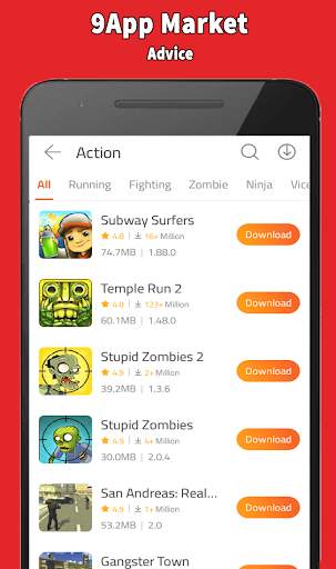 Hints For 9app Mobile Market 2 تصوير الشاشة