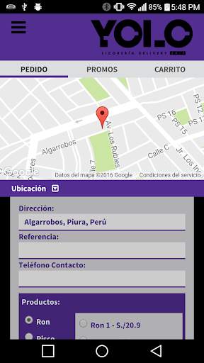 Yolo Delivery screenshot 1