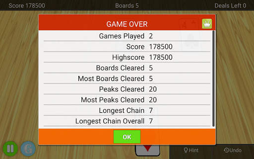 TriPeaks Solitaire 3D Ultimate screenshot 25